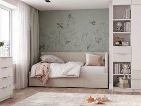 Диван-кровать Бенто (крем) в Садовом - sadovyj.mebel-nsk.ru | фото
