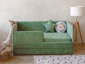 Диван-кровать Happy (зеленый) в Садовом - sadovyj.mebel-nsk.ru | фото