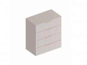 Комод с 4 ящ. «Тефия» (тефия/софт сантьяго) в Садовом - sadovyj.mebel-nsk.ru | фото