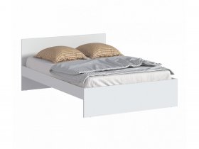 Кровать двуспальная 1,4м Бруклин СБ-3353 (белый) в Садовом - sadovyj.mebel-nsk.ru | фото