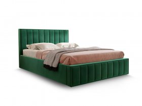 Кровать мягкая 1,6 Вена стандарт, вар.1 в Садовом - sadovyj.mebel-nsk.ru | фото