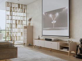 Модульная гостиная Одетта (дуб эндгрей/меланж) в Садовом - sadovyj.mebel-nsk.ru | фото