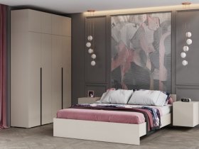Модульная спальня Айри (кашемир) в Садовом - sadovyj.mebel-nsk.ru | фото