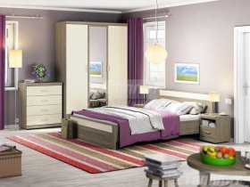 Модульная спальня Монако в Садовом - sadovyj.mebel-nsk.ru | фото