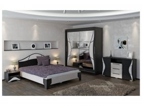 Модульная спальня Верона (Линаура) в Садовом - sadovyj.mebel-nsk.ru | фото