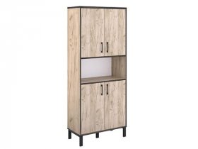 Шкаф для документов Шк050.0 Гермес лофт (дуб крафт серый) в Садовом - sadovyj.mebel-nsk.ru | фото